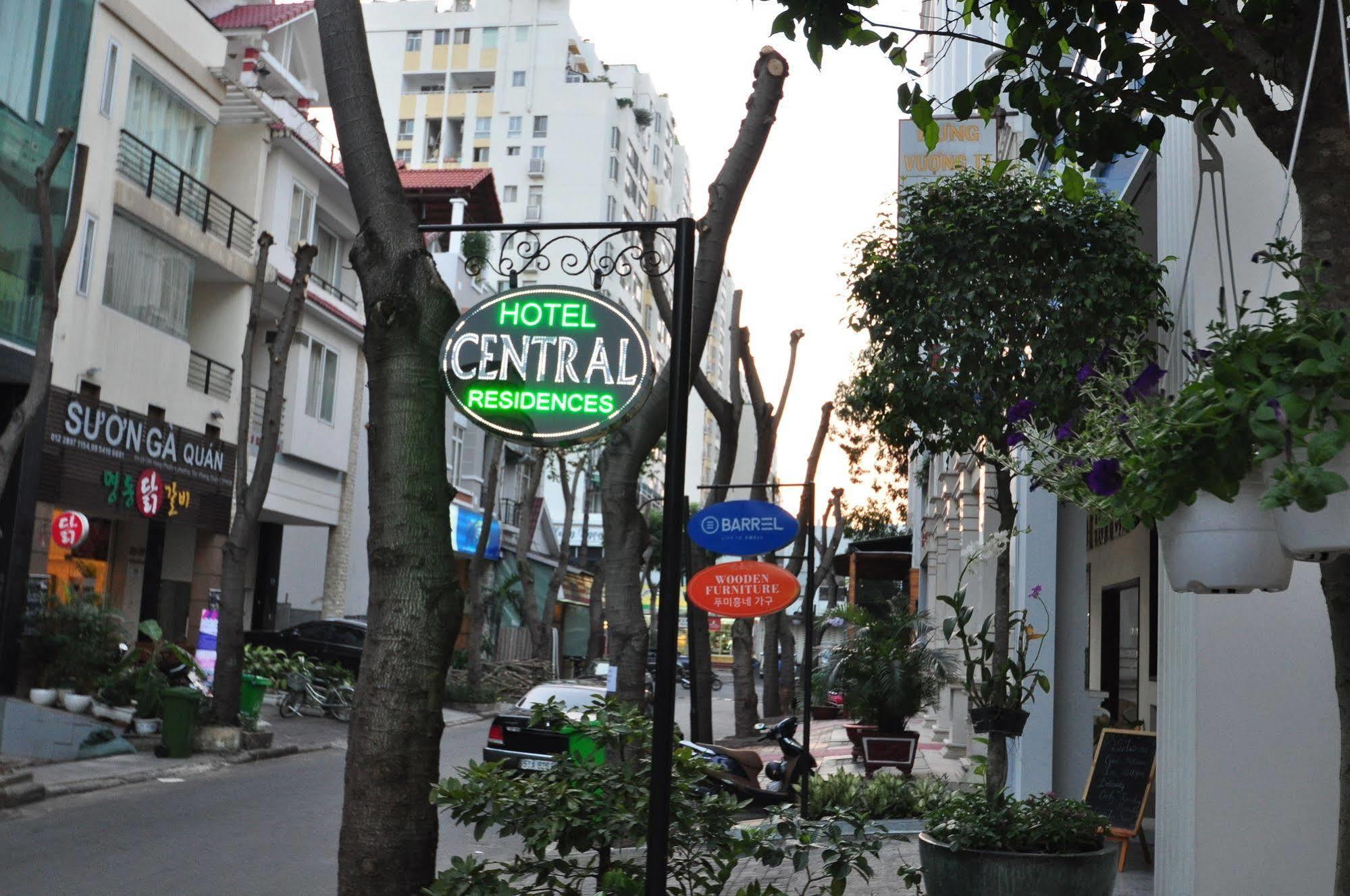 เซ็นทรัล โฮเต็ล แอนด์ เรสซิเดนซ์ Aparthotel โฮจิมินห์ซิตี้ ภายนอก รูปภาพ